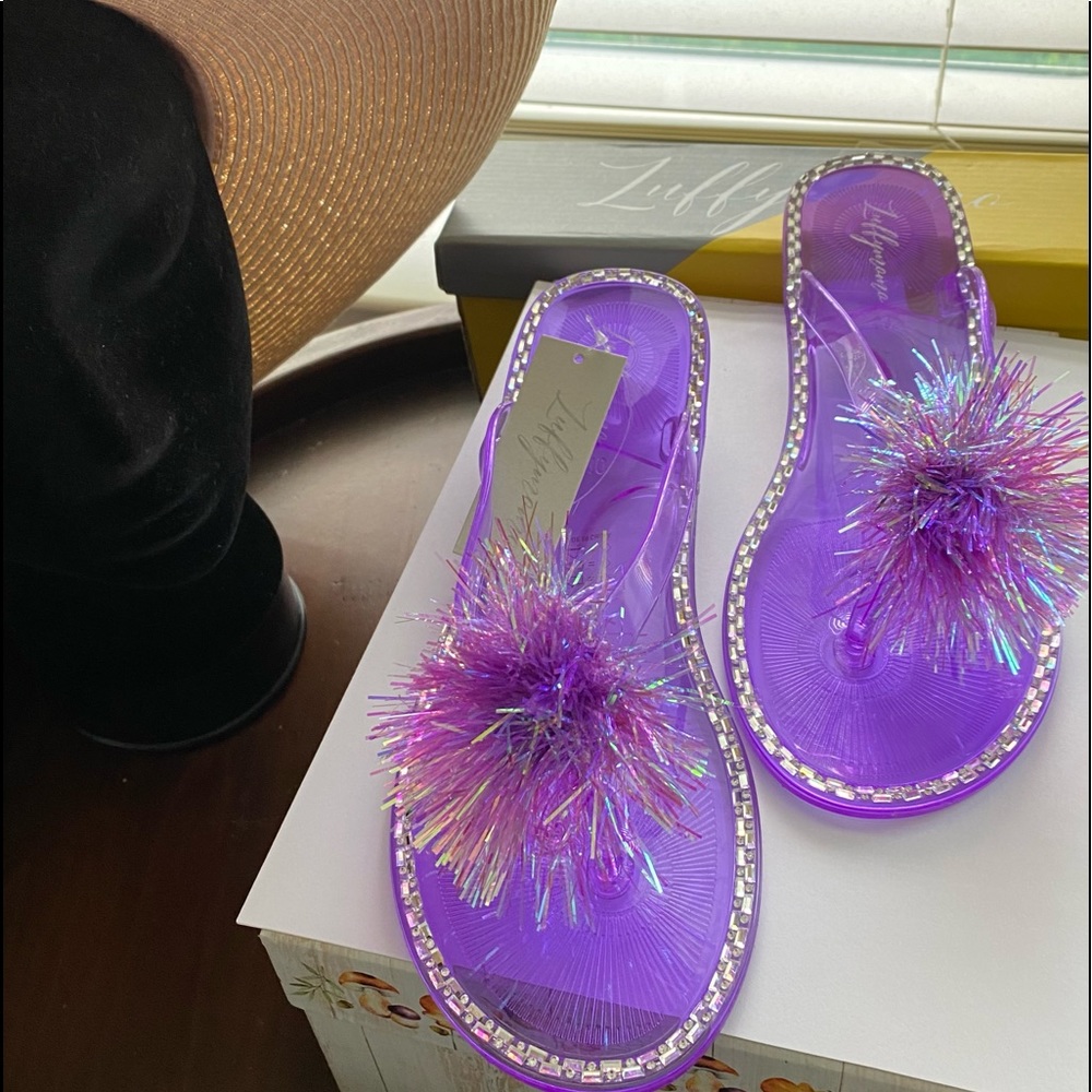 SALE SALE Luffymomo Women Jelly Flip Flop Sandals